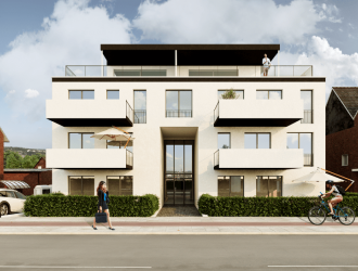 Разработка цветовых решений экстерьера и планировочных решений жилого дома в г. Люнен (Германия)